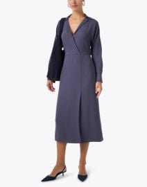 Navy A-Line Dress Halsbrook at Halsbrook