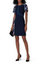 Navy Floral Sheath by Jason Wu Collective for 66 Rent the Runway at Rent the Runway