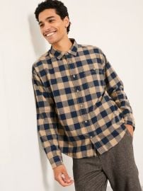 Navy Long Sleeve Relaxed Buffalo Check Shirt FatFace USA at Fafface