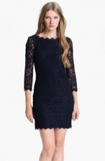 Navy Zarita dress by Diane von Furstenberg at Nordstrom