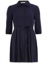 Navy blue shirtdress from Dorothy Perkins at Dorothy Perkins