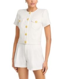 Nawa Short Sleeve Jacket at Bloomingdales