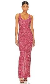 Nbd Janhvi Maxi Dress In Hot Pink at Revolve
