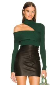 Nbd Kiera Sweater In Forest Green at Revolve