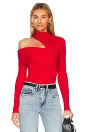 Nbd Kiera Sweater In Red at Revolve