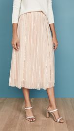 Needle  amp  Thread Shimmer Sequin Midi Skirt at Shopbop