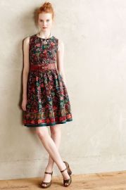 Needlepoint Garden Dress at Anthropologie at Anthropologie