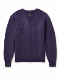 Needles Mohair Blend Cardigan in Purple at Mr Porter