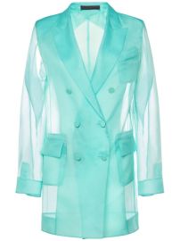 Negrar silk organza double breast jacket - Max Mara - Women Luisaviaroma at Luisaviaroma