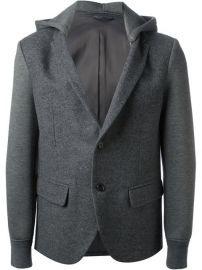 Neil Barrett Hooded Blazer - at Farfetch