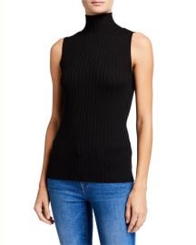 Neiman marcus sleeveless ribbed turtleneck at Last Call