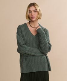 Nell V-Neck Sweater Jenni Kayne at Jenni Kayne