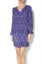 Neon Aztec Print Dress at Shoptiques