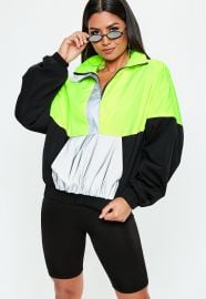 Neon Windbreaker Jacket by Missguided at Missguided