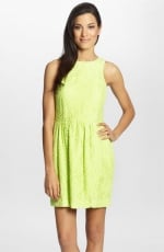 Neon lace dress at Nordstrom at Nordstrom