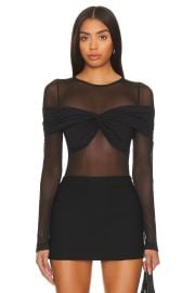 Nerida Mesh Bodysuit at Revolve