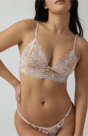 Nette Rose Willow Midline Bralette at Sheer