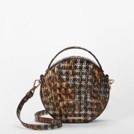 New BRAHMIN Lane UNTAMED MELBOURNE Canteen Leather Crossbody HOUNDSTOOTH 265 eBay at eBay