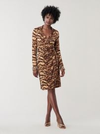 New Jeanne Two Silk-Jersey Wrap Dress at DvF