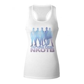 New Kids On The Block The Main Event Ladies Racerback Tank Top at Merchbar