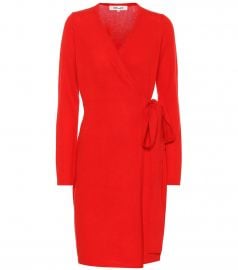 New Linda wool and cashmere dress at Mytheresa