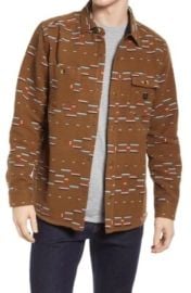New ROARK Andes Snap Front Shirt Jacket Flannel In Dark Khaki Shacket Size M eBay at eBay