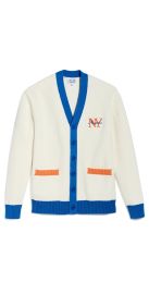 New York or Nowhere Knicks Rafters Cardigan Off White L at Shopbop