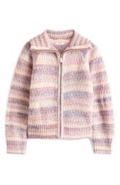 Next Kids Stripe Zip Up Cardigan at Nordstrom Rack