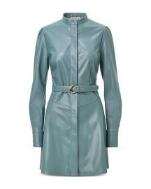 Nicholas Alexis Faux Leather Belted Dress at Bloomingdales