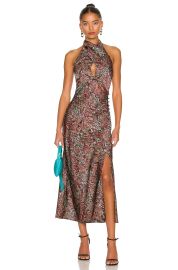 Nicholas Aline Printed Midi Dress at Revolve