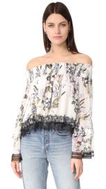 Nicholas Iris Floral Off Shoulder Blouse at Shopbop