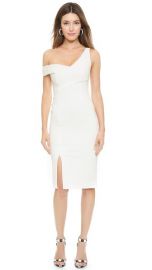 Nicholas Ponte One Shoulder Dress in White at Shopbop