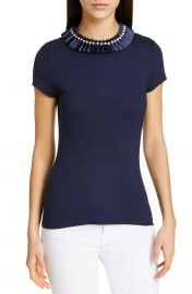 Nickita Embellished Neck T-Shirt at Nordstrom Rack