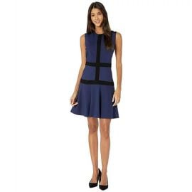 Nicole Miller Artelier Ponte Flare Dress at Walmart