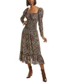 Nicole Miller Silk Blend Maxi Dress at Rue La La