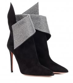 Night Fever 105 suede ankle boots at Mytheresa