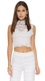 Nightcap x Carisa Rene Dixie Lace Crop Top at Shopbop