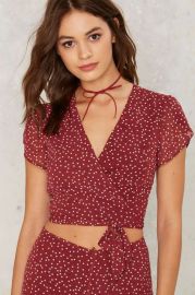 Nightwalker Louise Wrap Top at Nasty Gal