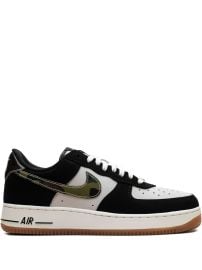 Nike Air Force 1 Low Retro Camouflage Sneakers Black at Farfetch