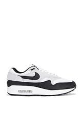 Nike Air Max 1 Essential Sneakers In White Black Pure Platinum at Revolve