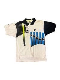 Nike Andre Agassi - 1990 US Open - Challenger Tennis Polo Great Condition eBay at eBay