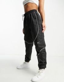 Nike Basketball fly joggers in black at ASOS