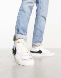 Nike Blazer 77 Jumbo Low trainers in white at ASOS