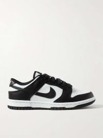 Nike Dunk Low Sneakers in White Black at Net a Porter