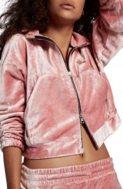 Nike NikeLab Essentials Women s Velour Zip Hoodie at Nordstrom