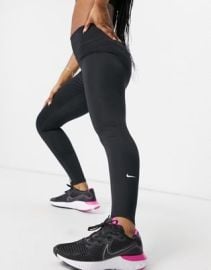 Nike One Training Sculpt Dri-FIT mid-rise gym leggings 20 in black at ASOS