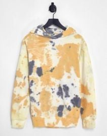 Nike Seasonal Classics Pack acid wash oversized hoodie in creammulti at ASOS