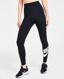 Nike Womens Sportswear Classics High-Waisted Graphic Leggings - Macys at Macys