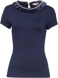 Nikita Embellished Neck Top by Ted Baker at Amazon