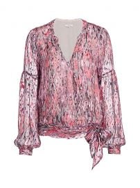 Niko Batik-Print Blouse by Parker at Saks Fifth Avenue